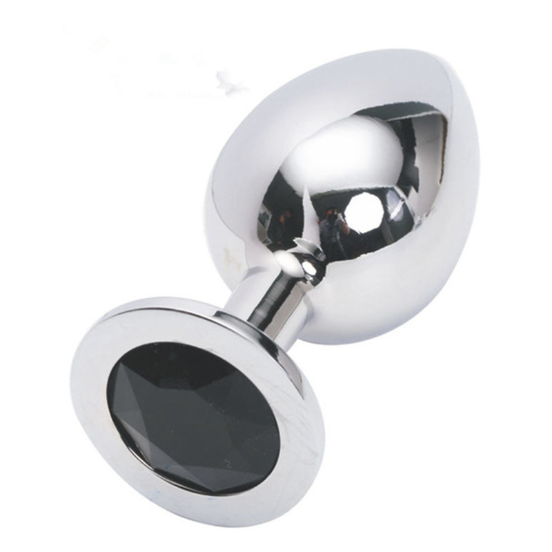 Plug de Acero Talla L - Dilatador con Diamante para Avanzados