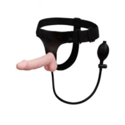 Arnés con Dildo 17,5 cm Infable - Strap-On Consolador