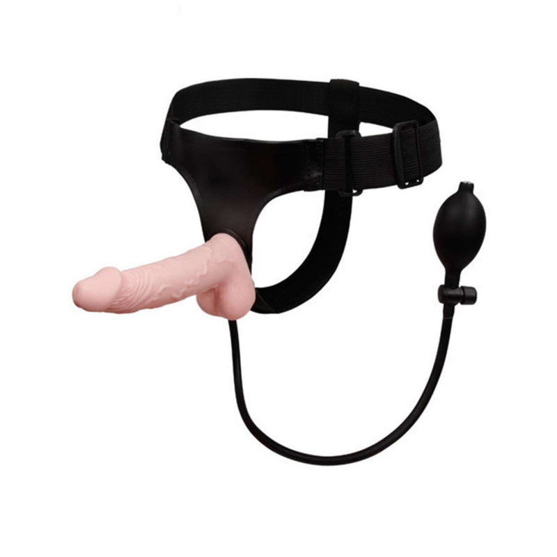 Arnés con Dildo 17,5 cm Infable - Strap-On Consolador