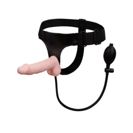 Arnés con Dildo 17,5 cm Infable - Strap-On Consolador