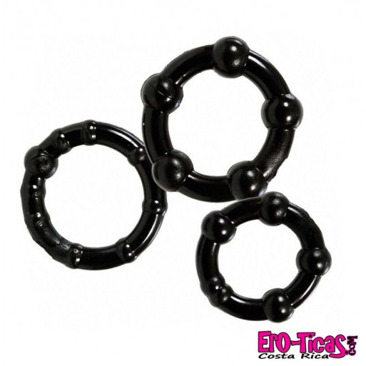 Anillos, Extensiones, Fundas Tres anillas de diferente tamaño Anillos, Extensiones, Fundas Tres anillas de diferente tamaño