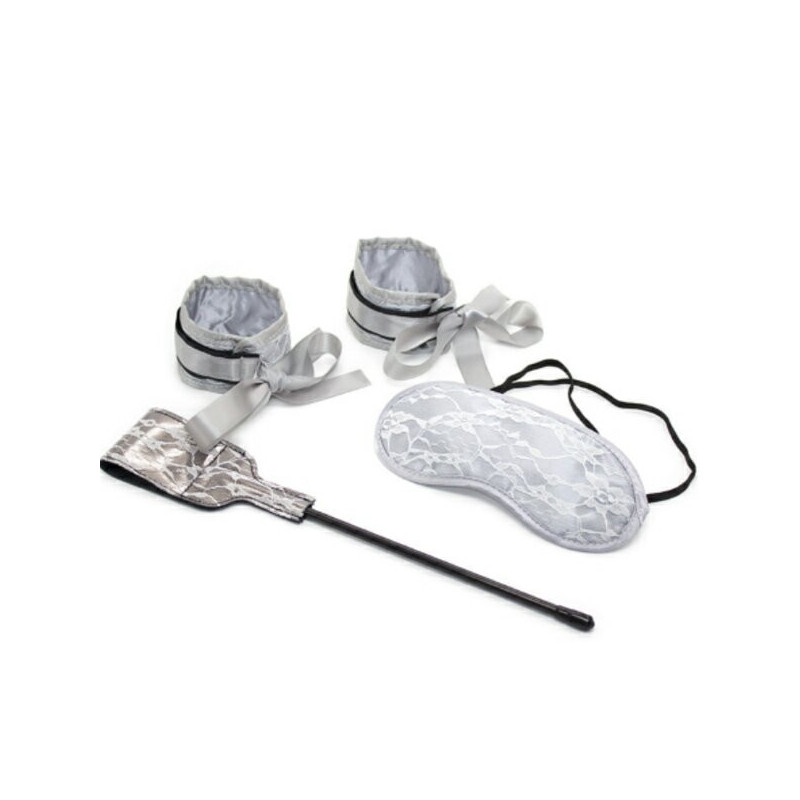 Precioso Kit de 3 Piezas para Bondage y BDSM