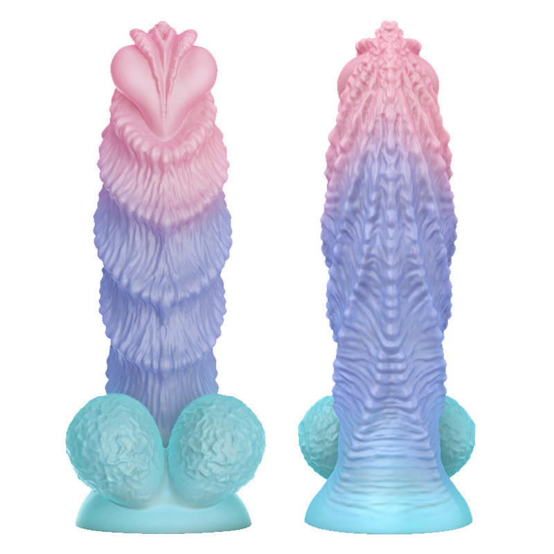 Dildo de Fantasía 19 cm - Consolador Flexible de Silicón