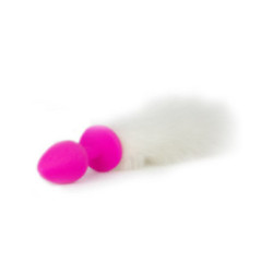 Plug de Silicona Talla L – Cola de Conejo
