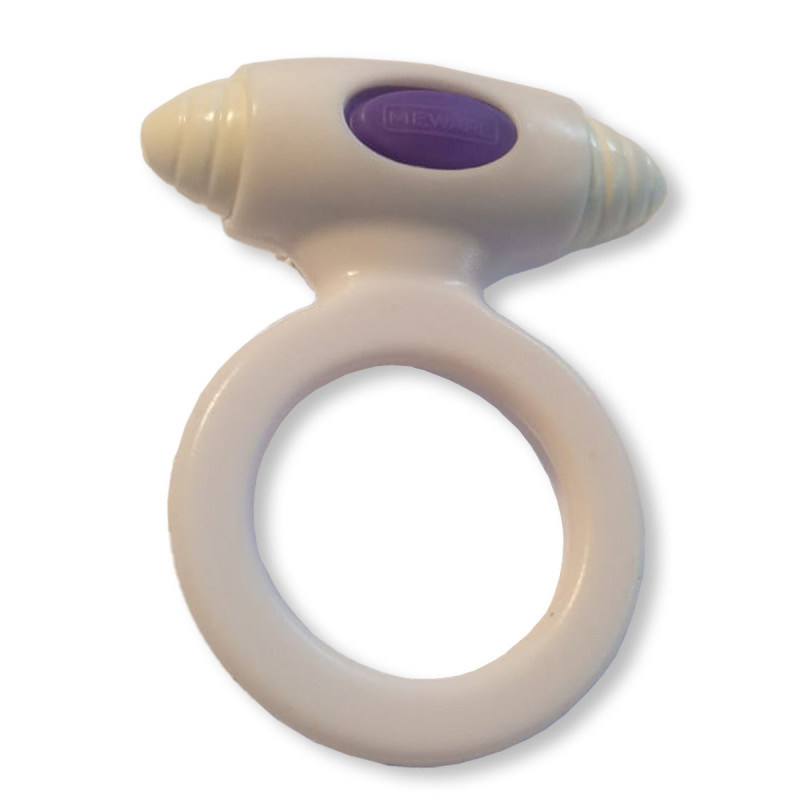 Anillo para el Pene-  Vibrador con Estrías Estimulantes