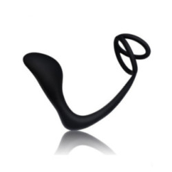 Estimulador Prostático con Doble Anillo para el Pene