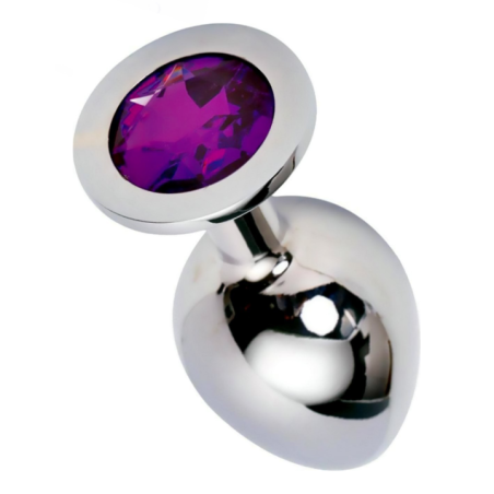 Dilatador Anal Talla L - Plug Anal Grande con Diamante
