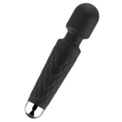 Masajeador Magic Wand de Silicona - Vibrador de 20 Frecuencias
