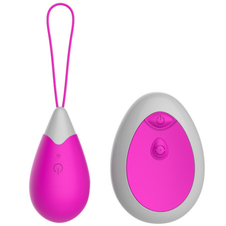 Huevo Vibrador Carga USB de Silicona - Control Remoto