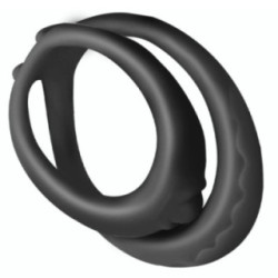 Anillo Doble para Pene de Silicón muy Flexible