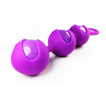 Inicio Bolas Chinas Pretty Love Pearl - Morado