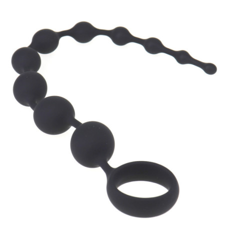 Suave Tira de Bolas Anales de Silicón 35 cm