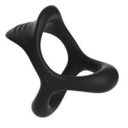 Anillo Triple de Silicón para Pene y Testículos