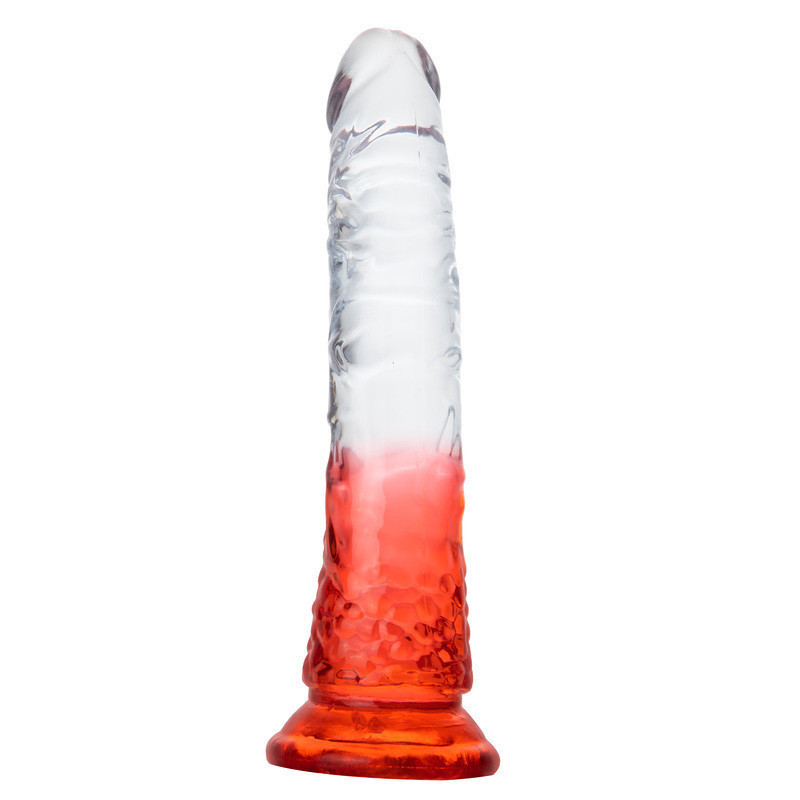 Pene Suave de 22 cm - Consolador Realista Transparente