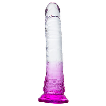 Consolador con Ventosa 22 cm - Pene Flexible de Cyberskin
