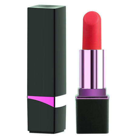 Mini Vibrador Carga USB - Lipstick Multi-Frecuencia
