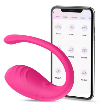 Vibrador Punto G con Control por el Celular - Carga USB