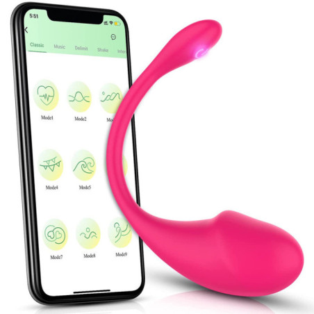 Potente Vibrador con Aplicación Móvil - Recargable y Waterproof