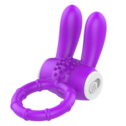 Anillo para Pene con Bala Vibradora Extraíble - Talla Universal