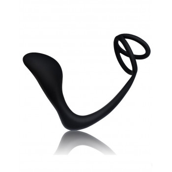 Punto P Estimulador Prostático con Doble Anillo para el Pene Punto P Estimulador Prostático con Doble Anillo para el Pene