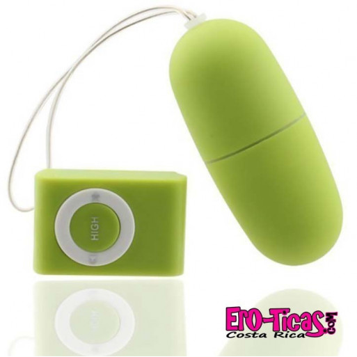 Inicio Huevo Vibrador con control remoto - 20 Velocidades - Verde Inicio Huevo Vibrador con control remoto - 20 Velocidades - Verde
