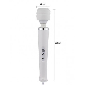 Vibradores Clásicos Magic Wand Vibrador Eléctrico – 30 Velocidades