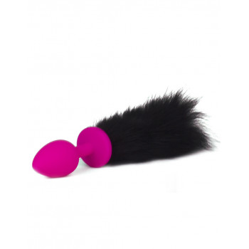 Plugs y Bolas Plug Anal de Silicona - Cola Conejo