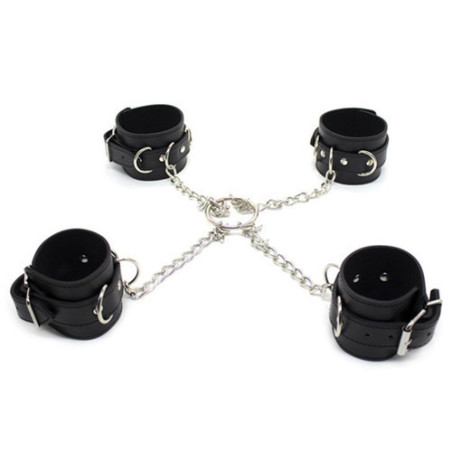 Correas Hogtie - Set de Muñequeras y Tobilleras