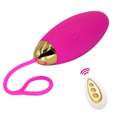 Huevo Vibrador Recargable con Mando a Distancia - 10 Frecuencias