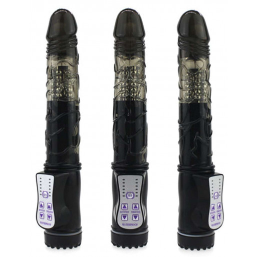 Vibradores Realísticos Vibrador Rotativo Recargable con Punta Realística Vibradores Realísticos Vibrador Rotativo Recargable con Punta Realística