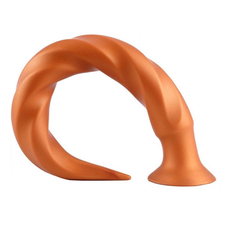 Dildo Anal Talla S 34 cm - Tapón con Ventosa