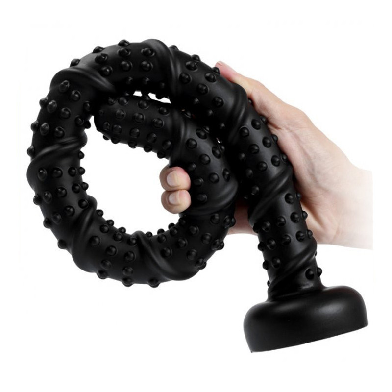 Plug Anal Texturizado de 55 cm - Consolador Anal Extra Largo