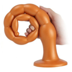 Bolas Anales 53 cm - Plug Anal Extra Largo con Ventosa