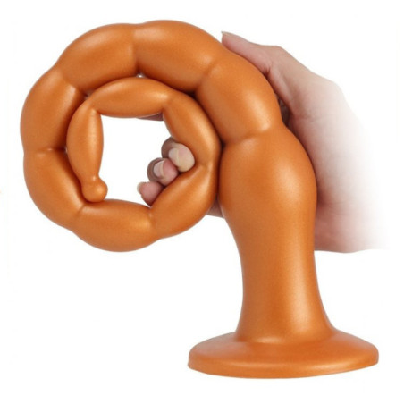 Bolas Anales 53 cm - Plug Anal Extra Largo con Ventosa