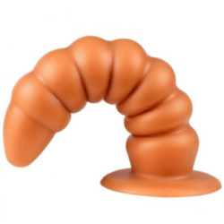Plug Anal 25 cm - Dildo Texturizado Muy Suave y Flexible