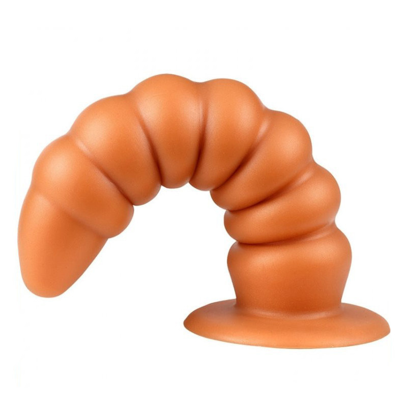 Plug Anal 25 cm - Dildo Texturizado Muy Suave y Flexible