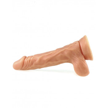 Consoladores Realísticos Pene Realistico con Testículos - 20 cm Consoladores Realísticos Pene Realistico con Testículos - 20 cm