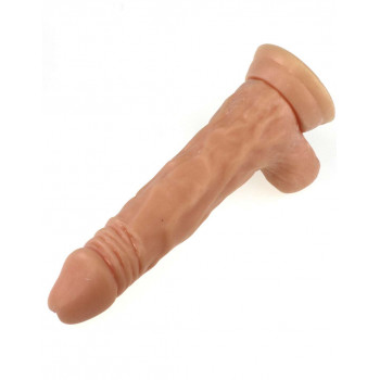 Consoladores Realísticos Pene Realistico con Testículos - 20 cm Consoladores Realísticos Pene Realistico con Testículos - 20 cm