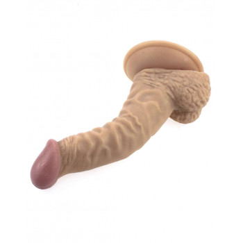 Consoladores Realísticos Dildo Realista Curveado - 21 cm Consoladores Realísticos Dildo Realista Curveado - 21 cm