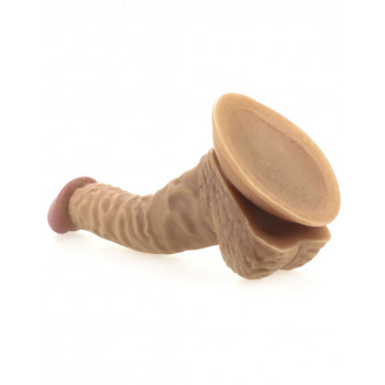 Consoladores Realísticos Dildo Realista Curveado - 21 cm Consoladores Realísticos Dildo Realista Curveado - 21 cm