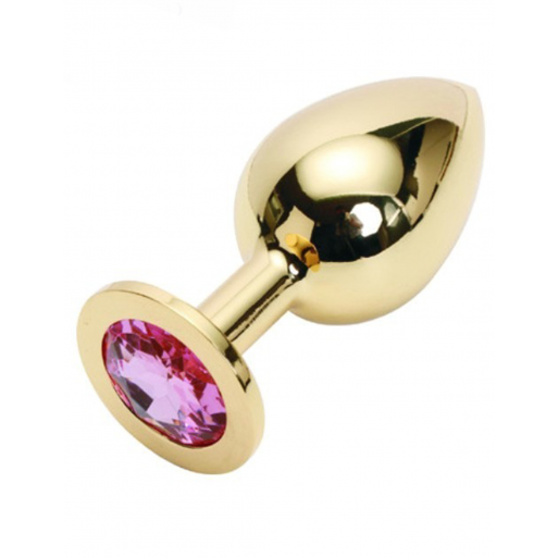 Plugs y Bolas Tapón Anal de Acero con Joya - Talla L Plugs y Bolas Tapón Anal de Acero con Joya - Talla L