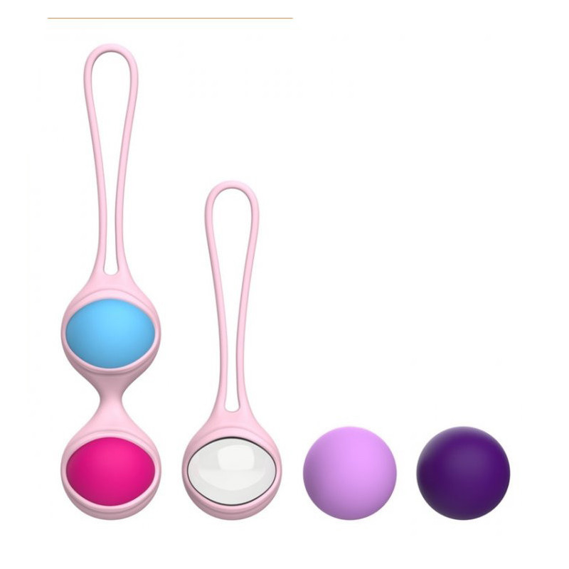 Kit de Bolas Chinas Kegel con Peso Intercambiable