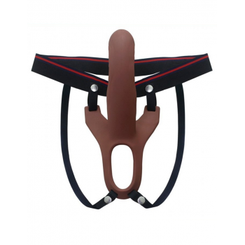 Anillos, Extensiones, Fundas Funda Morena para Pene con Correa