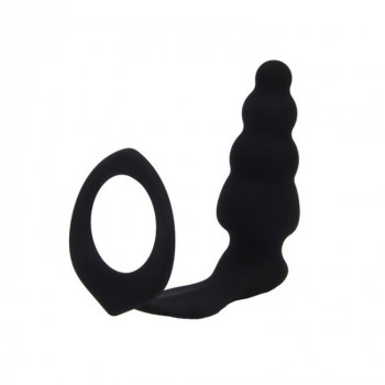 Anillo para el Pene con Tapón para el Ano Anillo para el Pene con Tapón para el Ano