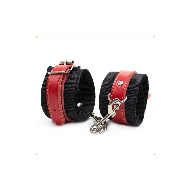 Esposas para Bondage de Nylon con Correa Ajustable