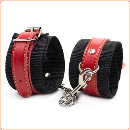 Esposas para Bondage de Nylon con Correa Ajustable
