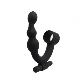 Punto G del Hombre Anillo para el Pene Vibratorio con Bolas Anales para el Punto P Punto G del Hombre Anillo para el Pene Vibratorio con Bolas Anales para el Punto P
