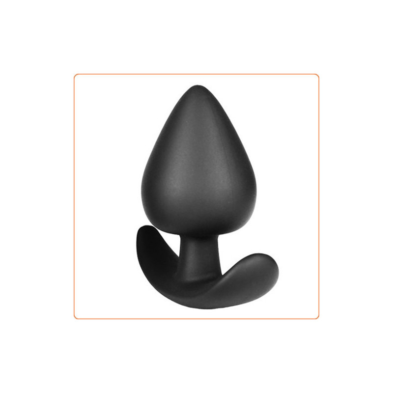 Elegante Plug Anal de Silicona 4 cm