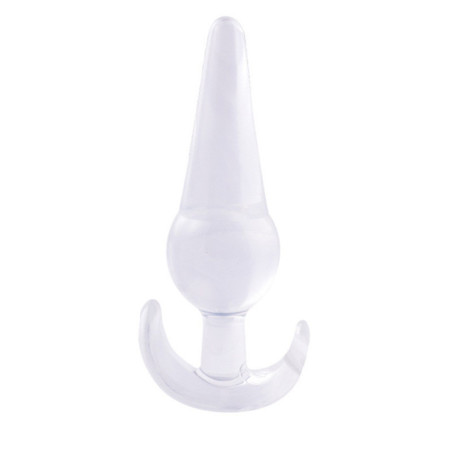 Plug Anal Transparente - Tapón Anal Mediano