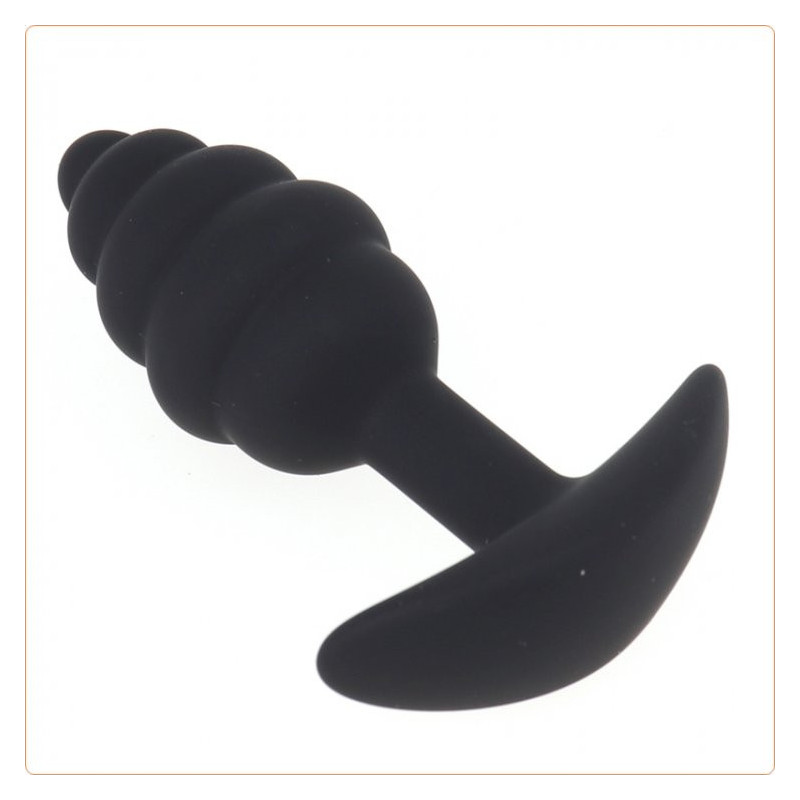 Plug Anal de Silicona Butt Plug - 4 cm